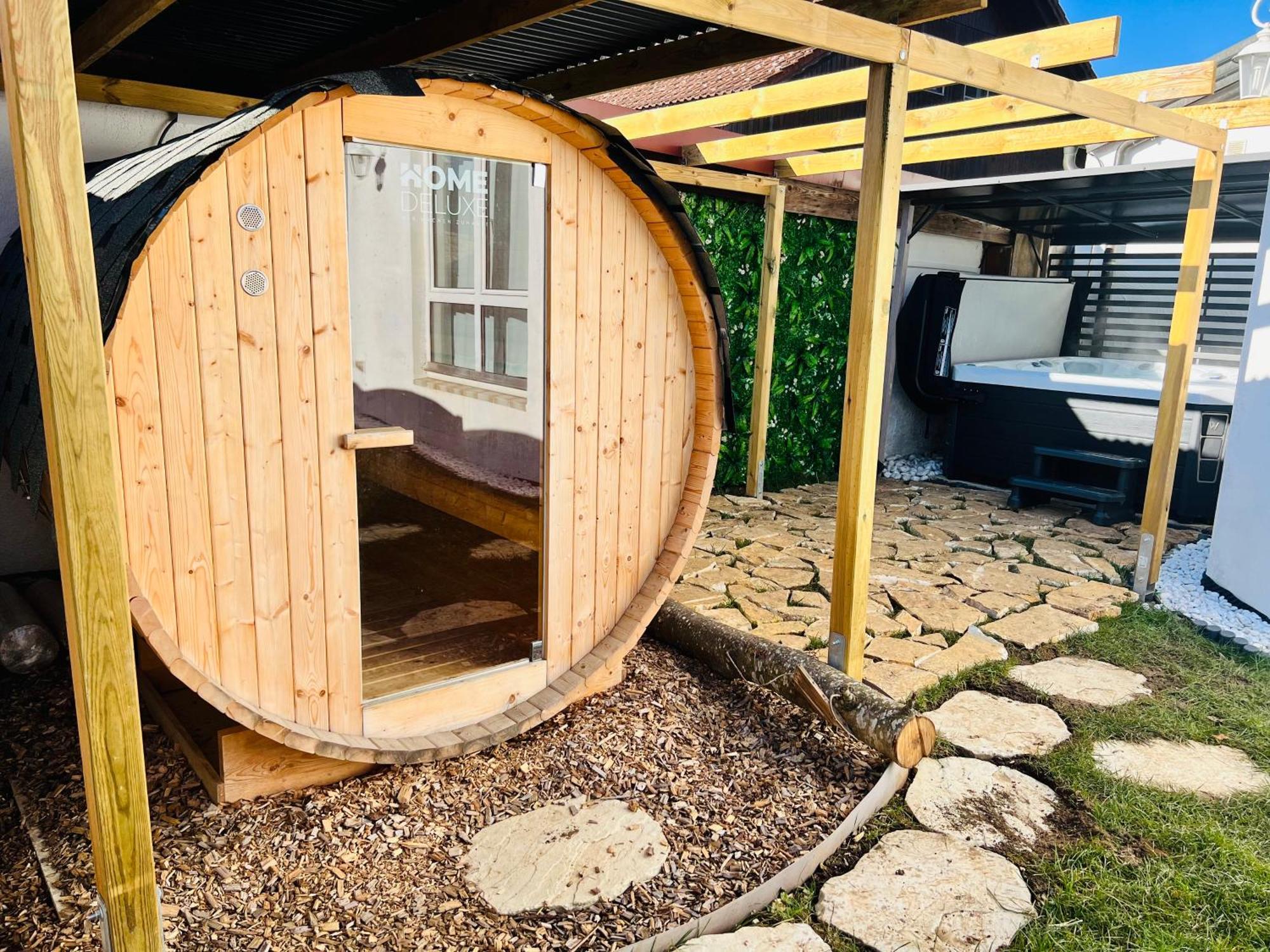 Welschwood Holiday Retreat With Sauna Gerstetten Exterior photo